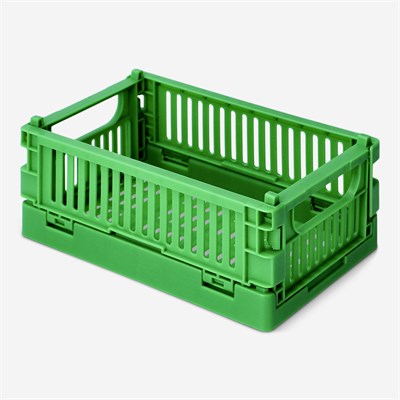 Flying Tiger Copenhagen Yeşil Katlanabilir Plastik Kasa 15 cm