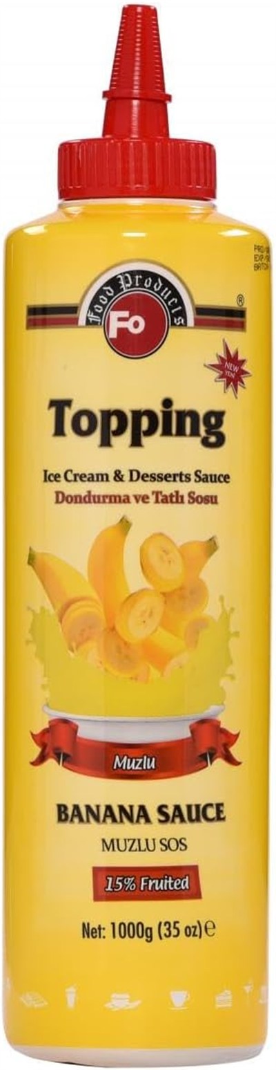 FO Muzlu Topping Dondurma Sosu 1 kg