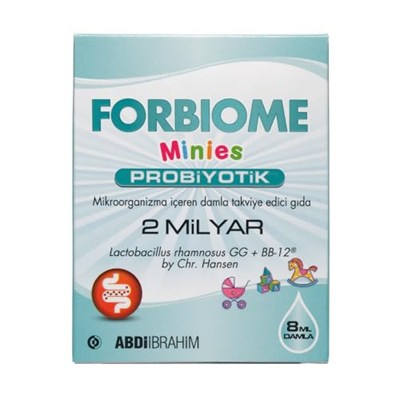 Forbiome Minies 2 Milyar Mikroorganizma İçeren 8ml Damla