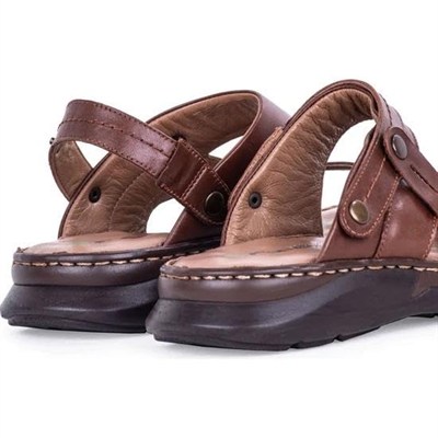 FORELLİ 40507 ORTOPEDİK DERİ ERKEK TERLİK-SANDALET