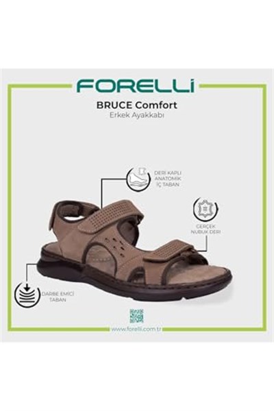 Forelli 40526-M Bruce Kum Erkek Sandalet