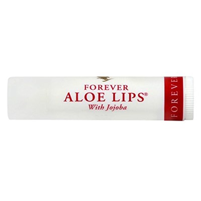 Forever Living Products Aloe Lips | Aloe, jojoba yağı ve balmumu içerir; vegan dudak balsamı – kuru ve kırılgan dudaklar için günlük nemlendirici bakım