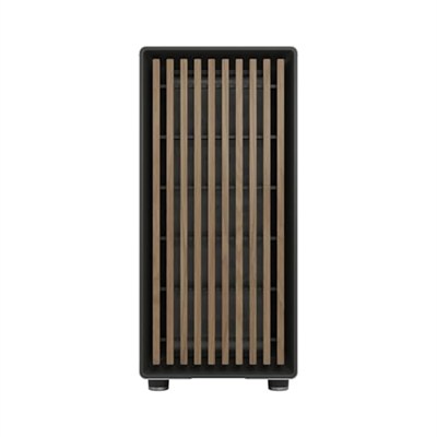 Fractal Design North Chalk White TG Clear | İki adet 140 mm fan önceden yüklenmiş, USB-C, 355 mmye kadar grafik kartı, mükemmel hava akışı