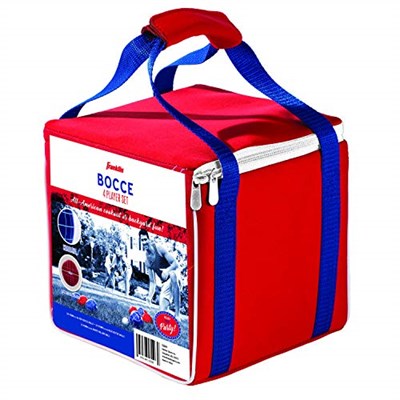 Franklin Sports Bocce Top Seti - 8 Tüm Hava Koşulları 90 mm Bocce Topları, 1 Pallino ve Taşıma Çantası - Plaj, Arka Bahçe Çim veya Dış Mekan Parti Oyunu  - Seçenekler: Amerikan, Başlangıç, Profesyonel
