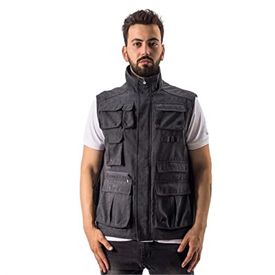 Free Camp Vest Erkek Balıkçı Yelek ANTRASİT M