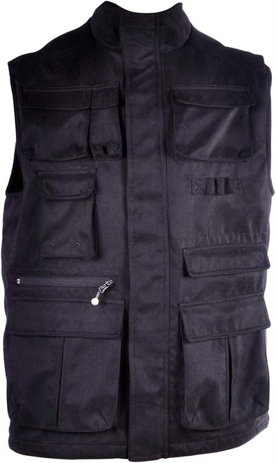 Free Camp Vest Erkek Balıkçı Yelek SİYAH S