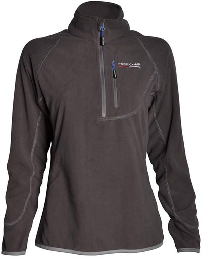 FreeCamp Woman Half Zipper Fleece ANTRASİT S