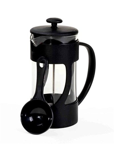 Frenchpress 350ml kaşık hediyeli,ısıya dayanıklı,paslanmaz filtre