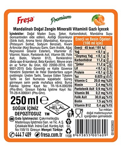 Freşa Premium Mandalina (24 x 250ml)