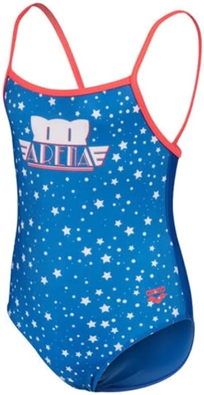 Friends Swimsuit U Back Çocuk Mavi Yüzücü Mayosu 006301850