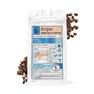 Fropie Finca La Mora Kavrulmuş Nitelikli Kahve Çekirdeği-Honduras-250 g