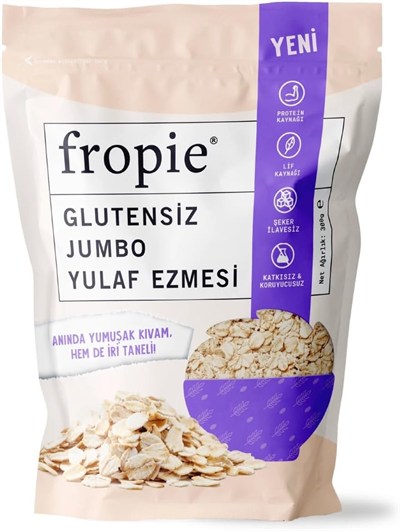 Fropie Glutensiz Jumbo Yulaf Ezmesi 300 gr