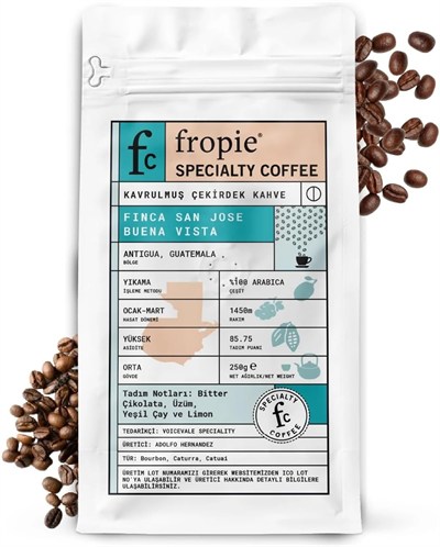 Fropie Kahve Guatemala - Çekirdek250 gr
