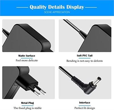 FSKE 19V 2.37A 45 W Laptop Şarj ASUS X555 X551 X551 AD883220 X751 K55 N55 N55 V85 K53 K53 X401 Toshiba için Güç Kaynağı, Laptop Şarj Kablosu AC Güç Kaynağı Fiş Boyutu: 5.5 x 2,5 mm (4.0x1.35mm için de