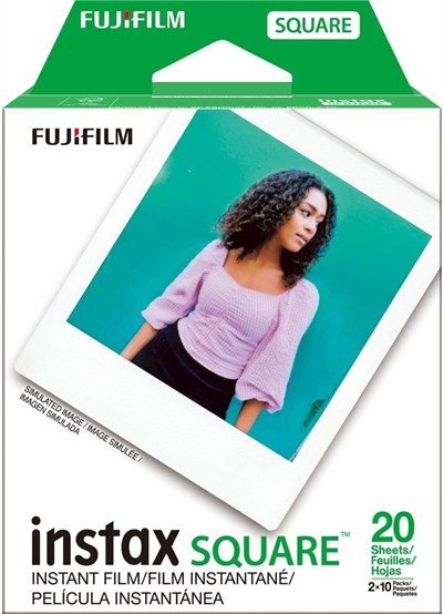 Fujifilm Instax Kare İkiz Paket Film - 20 Pozlama