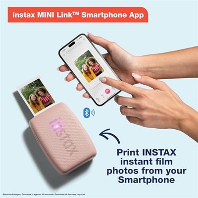 Fujifilm Instax Mini Link 3 Akıllı Telefon Yazıcı - Kil Beyaz