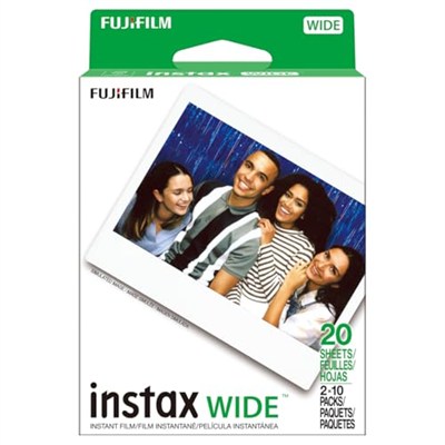 Fujifilm Instax Wide Instant Folyo Fuji Instax Wide 210 200 100 300 için 5 adet