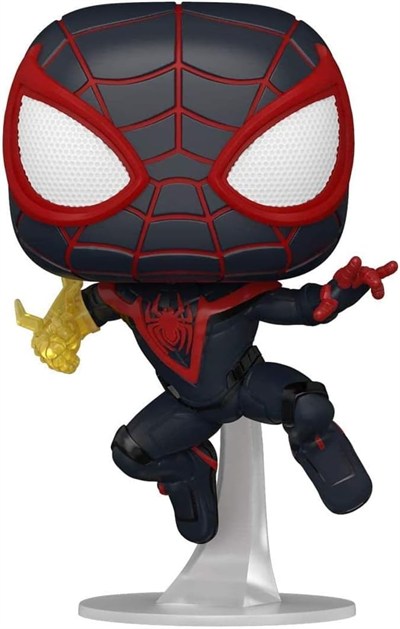 Funko 50150 POP Oyunları: Miles Morales- Chase ile Miles (Klasik)
