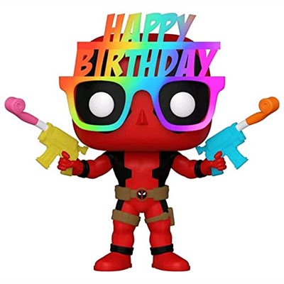 Funko Pop! 54687 Deadpool - Birthday Glasses Deadpool 30th Anniversary Pop! Vinyl Figure #783