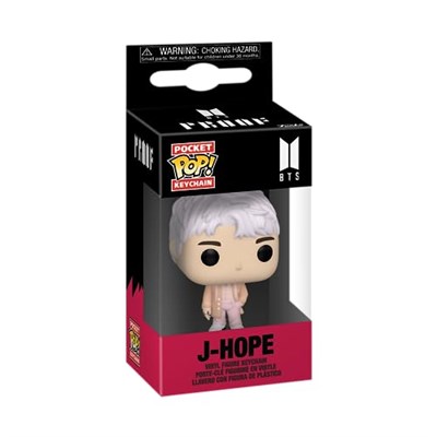 Funko Pop! Anahtarlık: BTS – J-Hope – J Hope – Vinil mini figür, koleksiyon, orijinal anahtarlık, çorap dolgusu, hediye fikri, resmi ürün, müzik hayranları, mini figür