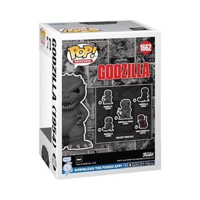 Funko POP Filmleri: Godzilla 70. Yıl Dönümü - Godzilla 1954 - Koleksiyon Vinil Figür - Hediye Fikri - Resmi Ürün - Çocuklar ve Yetişkinler için - Film Hayranları - Koleksiyonerler ve Teşhir için Model