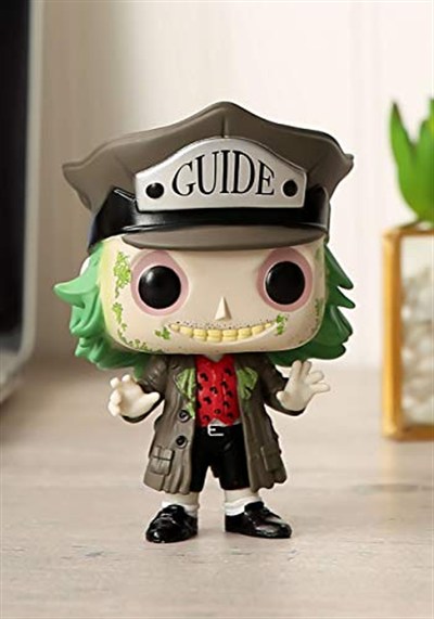 Funko Pop Korku: Beter Böcek - Şapka Koleksiyon Şekil ile Beetlejuice, Çok renkli