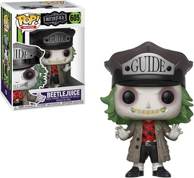 Funko Pop Korku: Beter Böcek - Şapka Koleksiyon Şekil ile Beetlejuice, Çok renkli