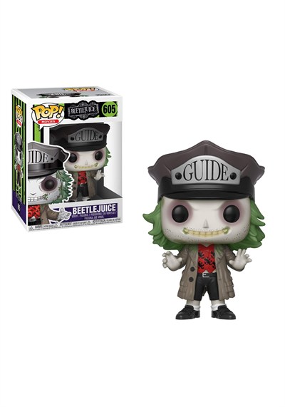 Funko Pop Korku: Beter Böcek - Şapka Koleksiyon Şekil ile Beetlejuice, Çok renkli