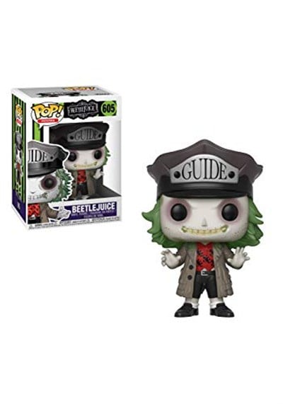 Funko Pop Korku: Beter Böcek - Şapka Koleksiyon Şekil ile Beetlejuice, Çok renkli