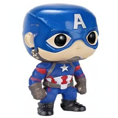 Funko POP Marvel Captain America 3 Captain America Renkli One Size