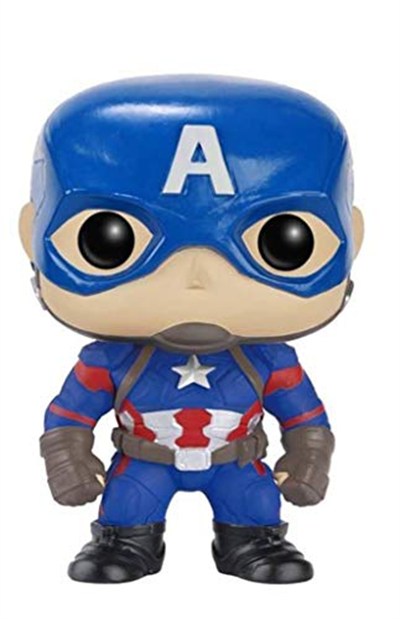 Funko POP Marvel Captain America 3 Captain America Renkli One Size