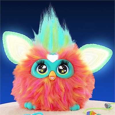 Furby Mercan Renkli İnteraktif Pelüş Oyuncak - Türkçe versiyonu - Seçenekler: F6744 FUR FURBY CORAL, FUR FURBY CORAL-ENG, FUR FURBY PURPLE