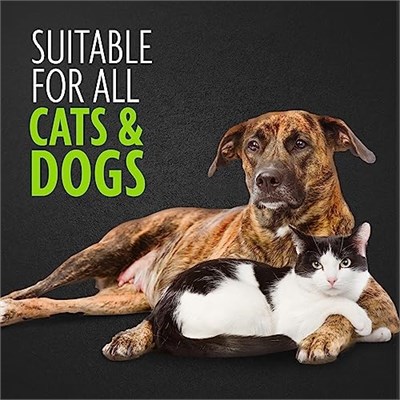 FURminator Banyo Fırçası, Köpek Banyo Fırçası, Evcil Hayvan Saçlarını Gevşetir, Şampuan ve Saç Kremi Dağıtır, Gri
