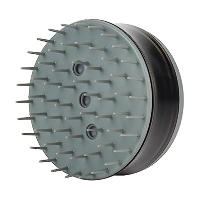 FURminator Banyo Fırçası, Köpek Banyo Fırçası, Evcil Hayvan Saçlarını Gevşetir, Şampuan ve Saç Kremi Dağıtır, Gri