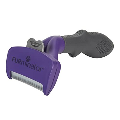 FURminator Kedi deShedding Aracı, Kediler İçin DeShedding Fırçası, Gevşek Saçları Kaldırır Büyük