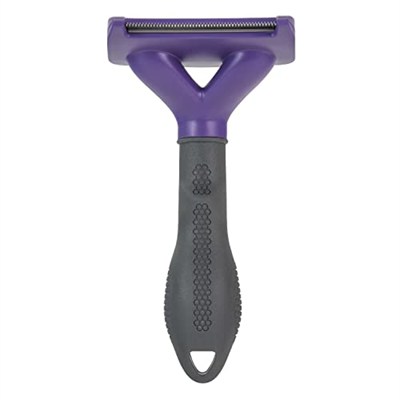 FURminator Kedi deShedding Aracı, Kediler İçin DeShedding Fırçası, Gevşek Saçları Kaldırır Büyük