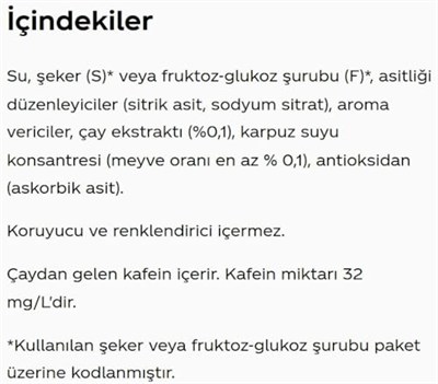 Fusetea Karpuz Aromalı Soğuk Çay Kutu 6x330 ml