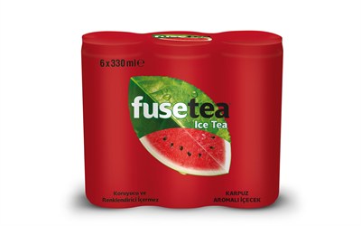 Fusetea Karpuz Aromalı Soğuk Çay Kutu 6x330 ml
