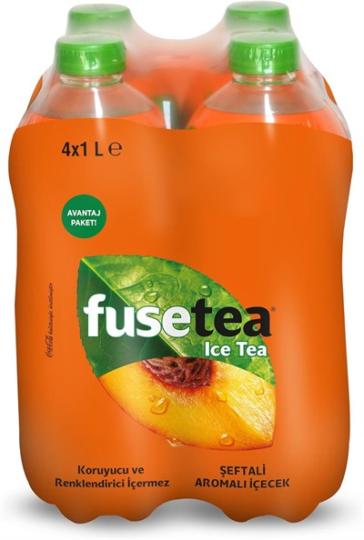 Fusetea Şeftali Aromalı Pet 4x1 L