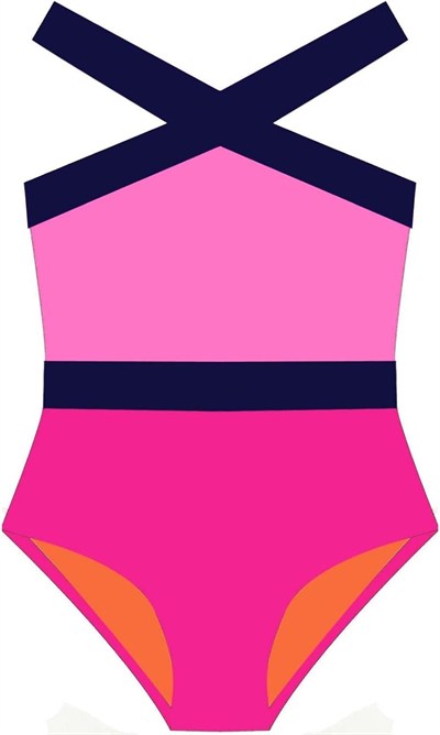FUŞYA-PEMBE KIZ ÇOCUK MAYO DB200703CM