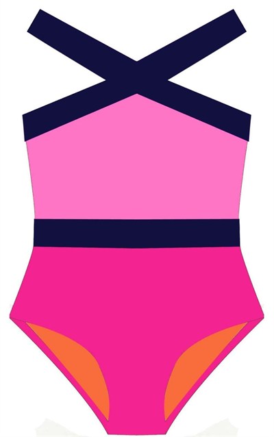 FUŞYA-PEMBE KIZ ÇOCUK MAYO DB200703CM