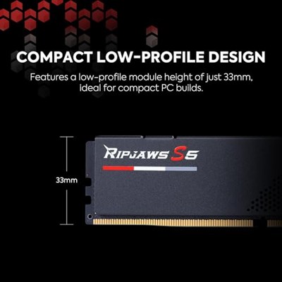 G.Skill F5-6000J3636F16GX2-RS5K Bellek Modülü 32 GB 2 x 16 GB DDR5 6000 MHz