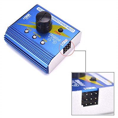 G.T. Power Servo Tetser Multi 3CH Dijital Servo Test Cihazı ECS Tutarlılık Hız Kontrolörü Kontrolörü RC Alüminyum Kabuk Servo Test Cihazı RC Helikopter Araba Tekne için
