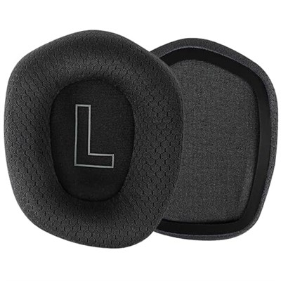 G733 Earpads Yedek Kulak Pedleri Yastıklar Bardaklar Muffs Aksesuarları Logitech G733 Oyun Kulaklığı Parçaları ile Uyumlu. (Siyah Pedler)