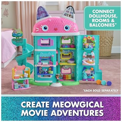 Gabbys Dollhouse Gabby`Nin Hayal Evi Filmi Coklu Figur Seti