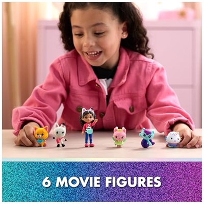 Gabbys Dollhouse Gabby`Nin Hayal Evi Filmi Coklu Figur Seti