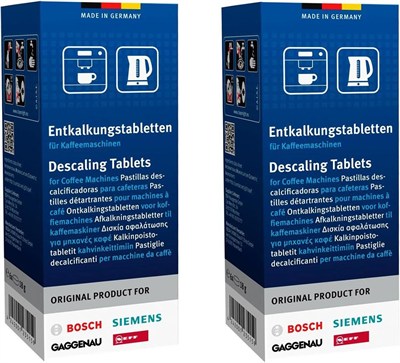 Gaggenau Kahve makinesi kireç çözücü tabletler (6 tabletten 2 kutu)