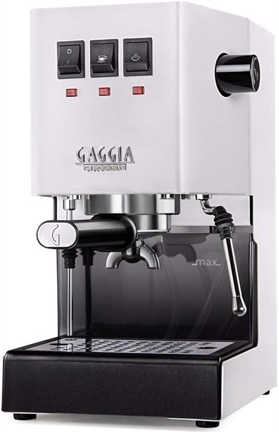 Gaggia NEW CLASSIC PRO 2019 White Espresso Makinesi Beyaz (RI9480/13)