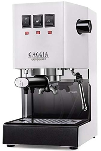 Gaggia NEW CLASSIC PRO 2019 White Espresso Makinesi Beyaz (RI9480/13)