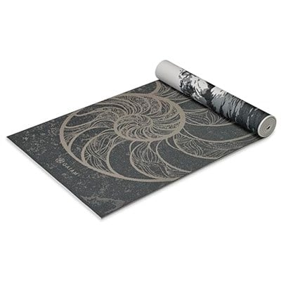 Gaiam Yoga Mat Premium Print Reversible Extra Thick Exercise & Fitness Mat for All Types of Yoga, Pilates & Floor Exercises